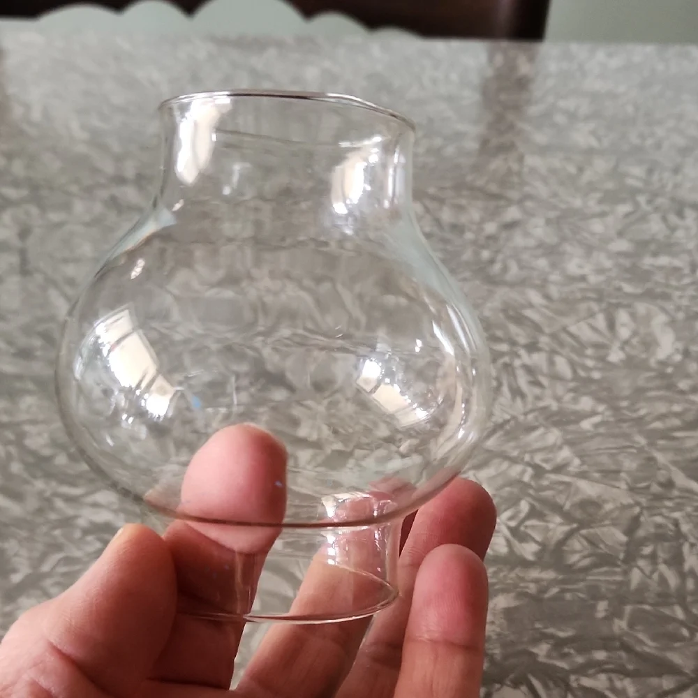 Elegant Clear Glass Globe